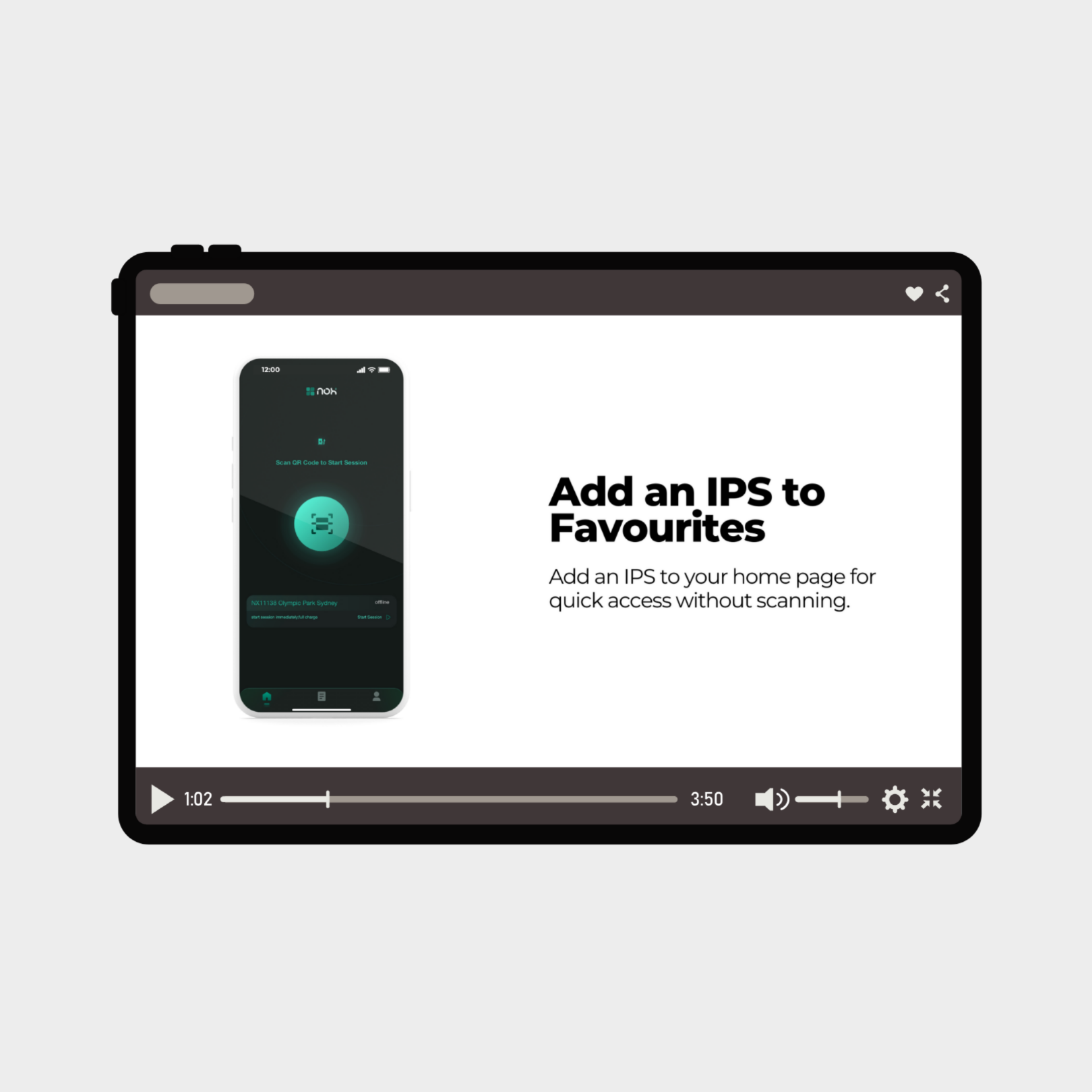 NOX Energy Knowledge Hub - Add an IPS to Favourites